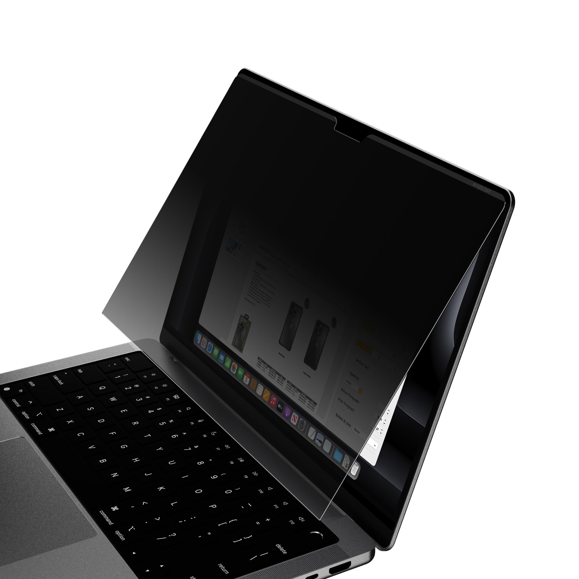 Guard (Privacy) MacBook 磁吸式防窺膜 – 魚骨牌 SwitchEasy 台灣官方網站