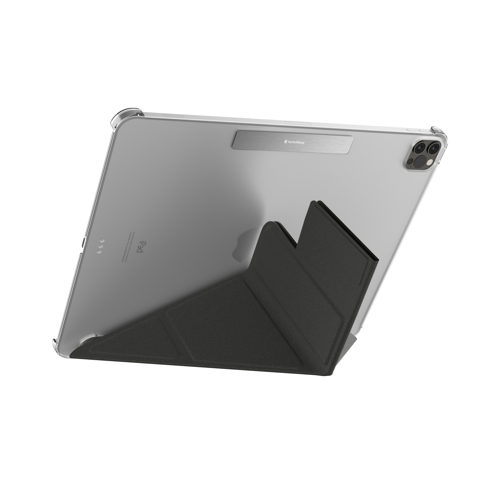 Origami Nude 全方位支架透明背蓋 iPad 保護套 魚骨牌 SwitchEasy 台灣官方網站
